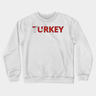 Drapeau  Turkey Crewneck Sweatshirt